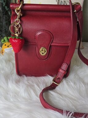 Strawberry PURSE Charm NWOT
